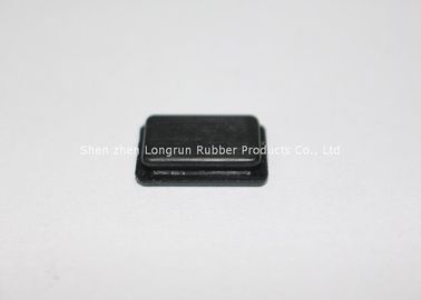 High Precision Automotive Rubber Parts Black Viton Square Rubber End Caps