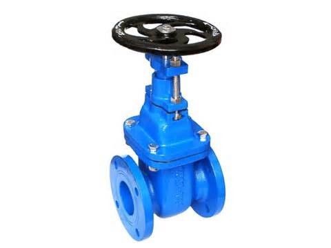Custom Ductile Iron Casting Process Pipeline Sluice Valve BS5163 ANSI class 125 , class 150