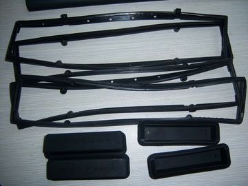 Single Cavity shore A Silicone Rubber Gasket Mold / EPDM Bushing Rubber Mold 